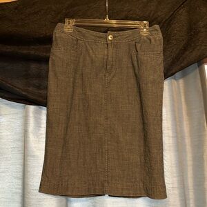 Coldwater Creek blue skirt